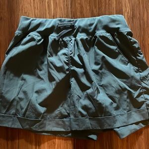 Zella (Nordstrom brand) dark green shorts